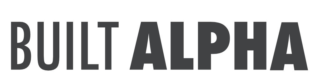 Alpha Built Logotype